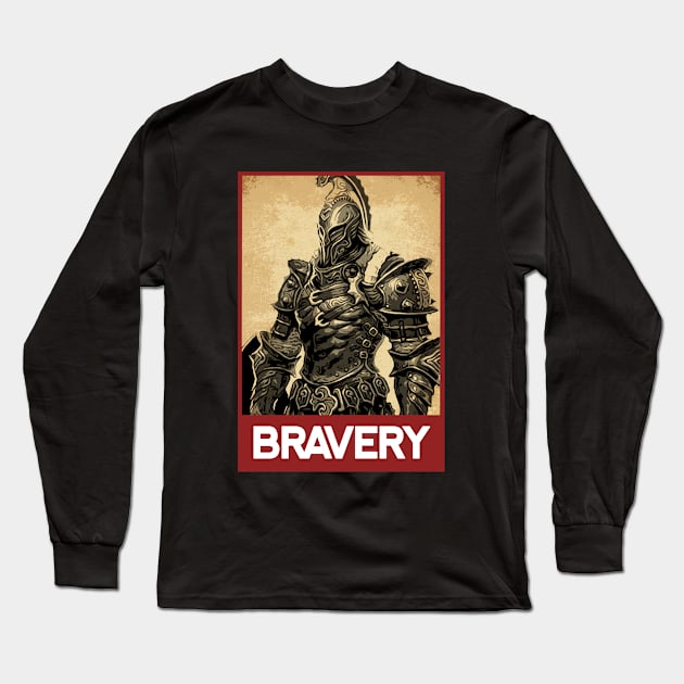 Warriors: Bravery Long Sleeve T-Shirt by NoMans